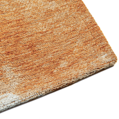 Paintball oranje structuurpatroon hedendaags abstract vloerkleed