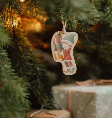 Little Dutch houten kersthangers