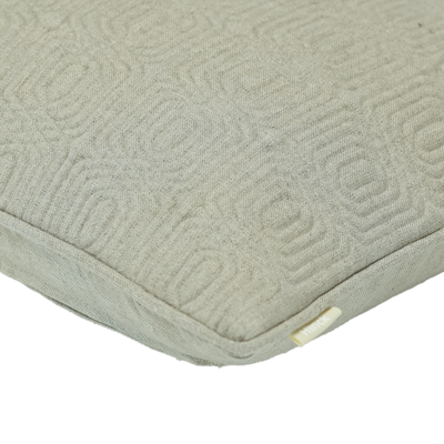 Sierkussen linnen Geo Deco