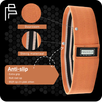 Fruscle weerstandsbanden gekleurd - set van 3