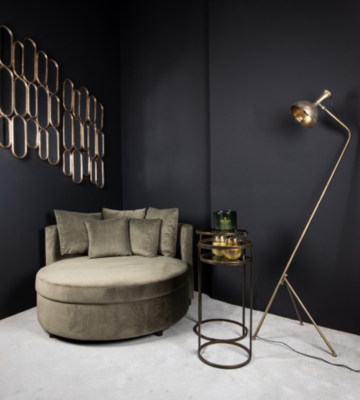 Fauteuil XL Rond inclusief 5 kussens