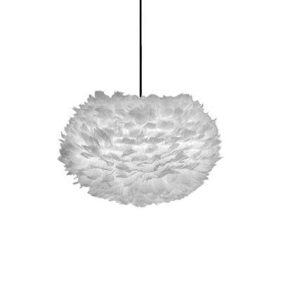 Hanglamp EOS Medium Ø45cm + koordset zwart