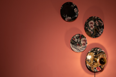 Bold Monkey wandlamp No food here (set van 4)