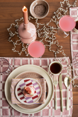 Ontbijtbord Odile clay - set van 6 stuks