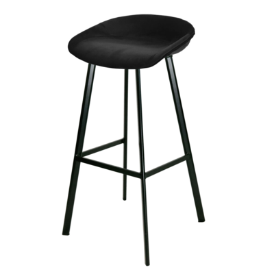 Kick barkruk Finn hoog (zithoogte 80 cm)