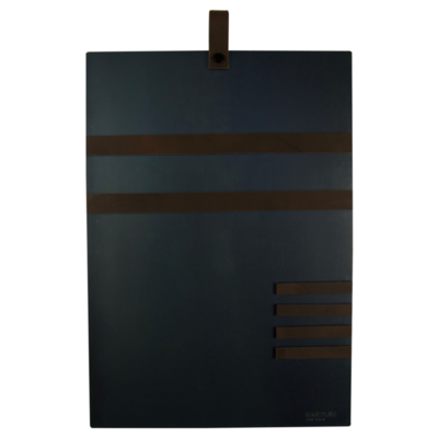 Magneetbord met magneetstrips