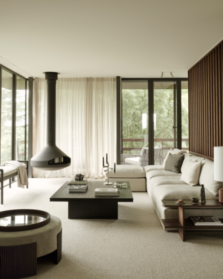 Second Nature glazen dienblad