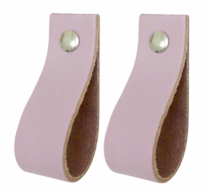 Leren handgrepen set van 2 - maat M