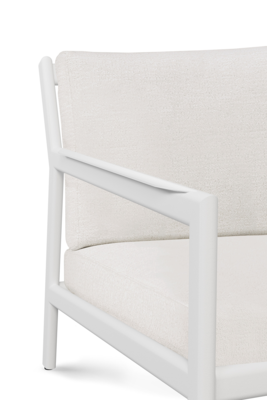 Ethnicraft - Outdoor - sofa Jack - wit aluminium