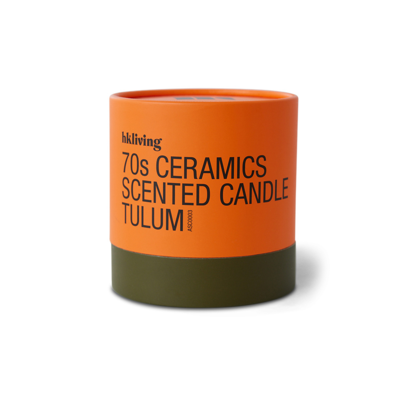 HKliving 70s ceramics scented candle - Tulum