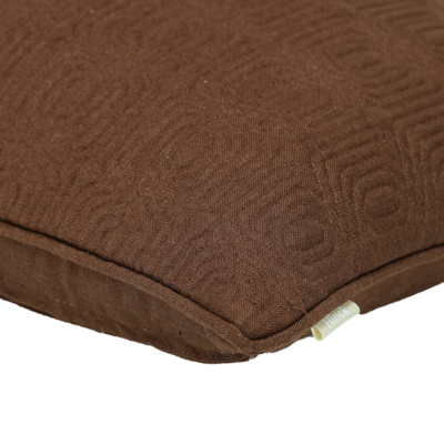 Sierkussen linnen Geo Deco