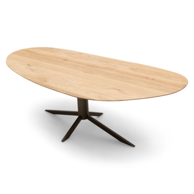 Loods 5 eettafel Mavis groove naturel