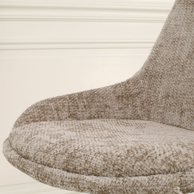 Bureaustoel Nout-Isa - zwart onderstel