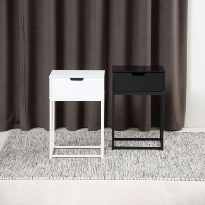 Elmira Nachtkastje - 40 x 30 cm - Zwart