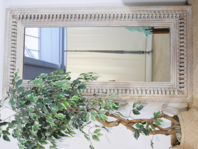 Handgesneden spiegel Chamak