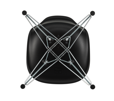 Vitra Eetkamerstoel DSR choom onderstel wit