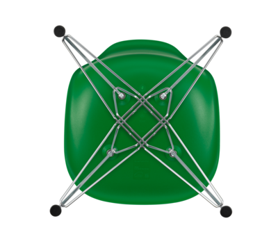 Vitra stoel Eames DSR Chroom onderstel