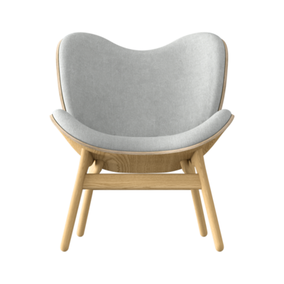 Fauteuil A Conversation Piece naturel