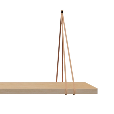 Leren split-plankdragers