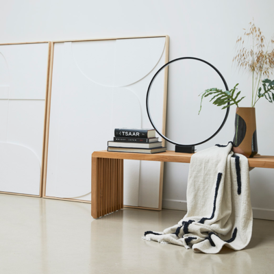 HKliving vaas Ceramic Flower