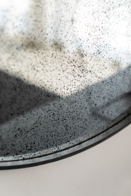 Ethnicraft - Aged muurspiegel - rond