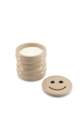 Kaars Shape 04.01 Candle &amp; Happy lid Stone