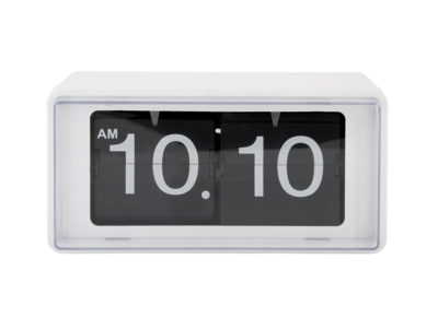 Wandklok Retro Boxed Flip