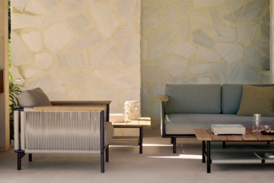 Ethnicraft - Outdoor - Corbey bank 2 seat