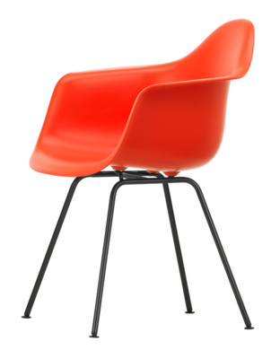 Vitra stoel Eames DAX Basic Dark onderstel