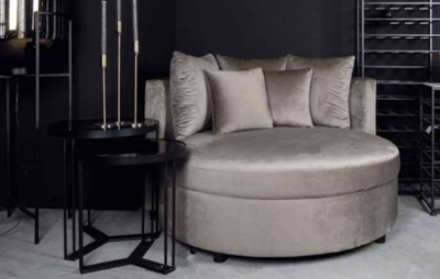 Fauteuil XL Rond inclusief 5 kussens