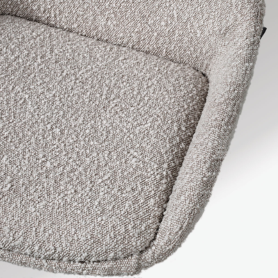 Bureaustoel Nout-Isa - zwart onderstel