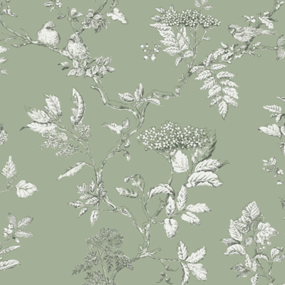 vliesbehang laura ashley elderwood sage