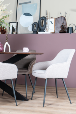 Eettafel Felix - espresso mangohout