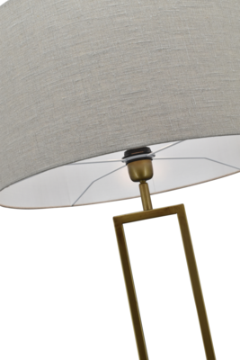 Tafellamp Veneto groot brons