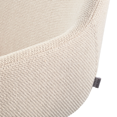 Barkruk Nino-Mae zwart onderstel - 65 cm