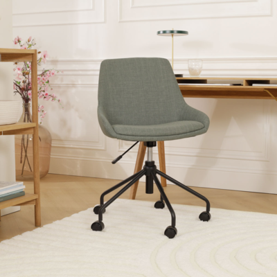 Bureaustoel Nout-Isa - zwart onderstel