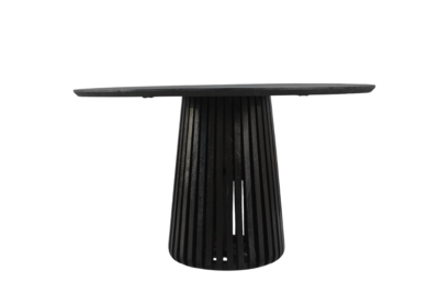 Eettafel Sevilla 130cm zwart