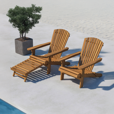 Inklapbare tuin ligstoel Elona