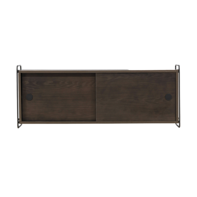 Hangende wandkast Marcus hout