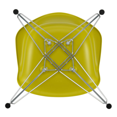 Vitra stoel Eames DAR RE chroom onderstel