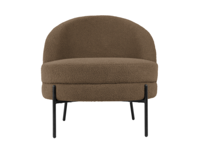 Fauteuil Noble Teddy Curl polyester