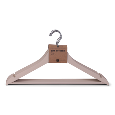 Kledinghangers hout - set van 24