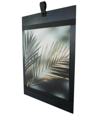 Magneetbord met magneetstrips