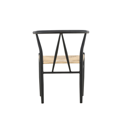 Eetkamerstoel Bengt - met rotan zitting