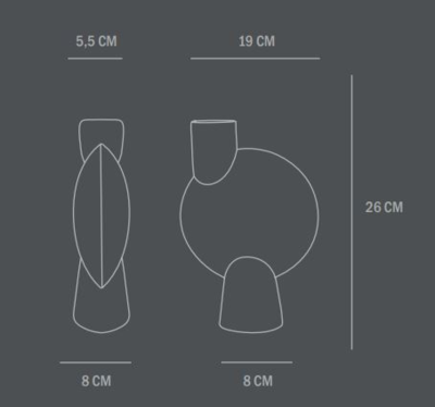 101 Copenhagen vaas Sphere Bulb Medio