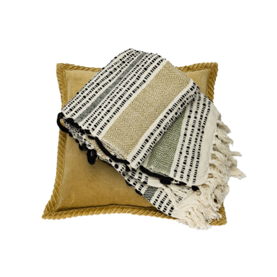 Sierkussen Tucked border