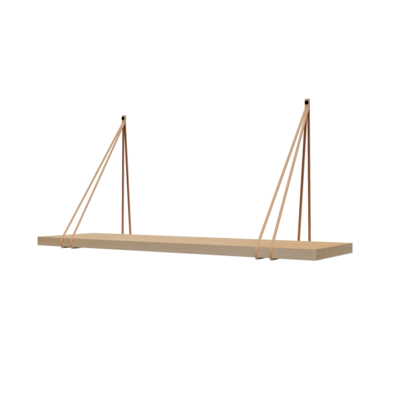 Leren split-plankdragers