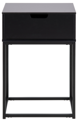 Elmira Nachtkastje - 40 x 30 cm - Zwart