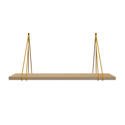 Leren split-plankdragers