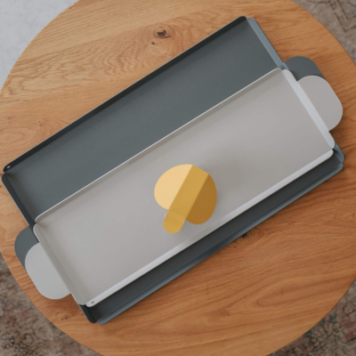 They &amp; Me dienblad set van 2 Tab rechthoek